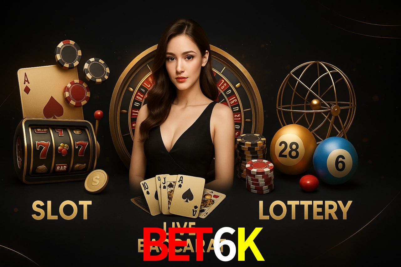 BET6K: Jogos de Caça-Níqueis-Altas Recompensas, Roleta-Velocidade, Blackjack-Desafios Máximos